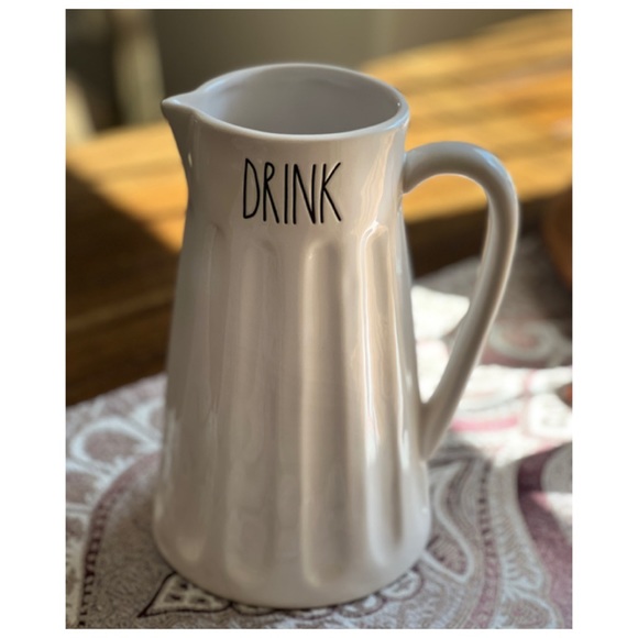 NEW Rae Dunn Ceramic Drink Pitcher Serveware Home Decor - Picture 2 of 5